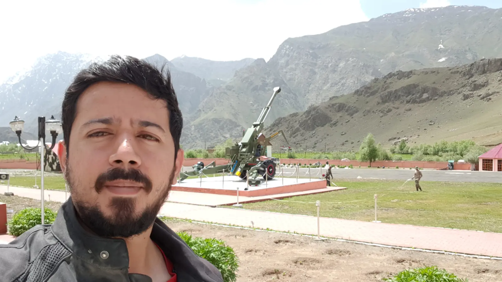 Kargil War Memorial during the ride north