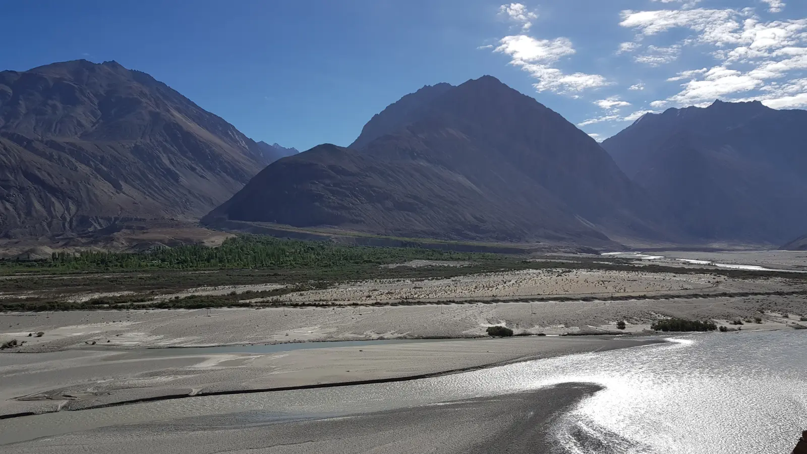 Expansive mountain scenery near Drass